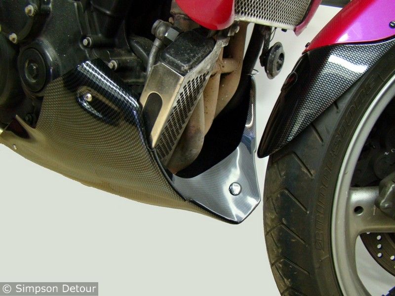 Triumph Speed Triple 955 (Oil Cooler On Rhs) 01> Belly Pans