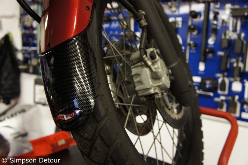 Yamaha XT660Z Fender Flicks